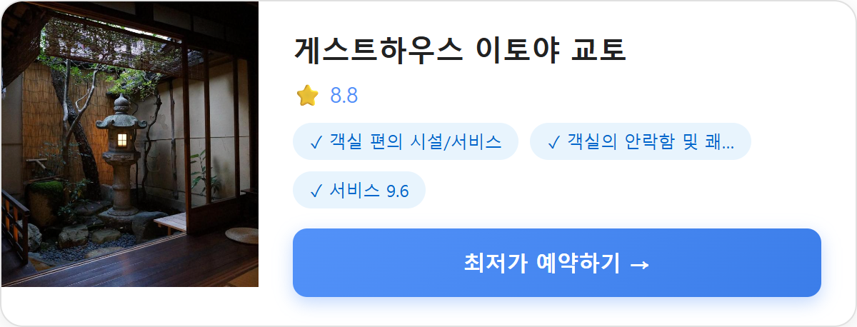 게스트하우스 이토야 교토